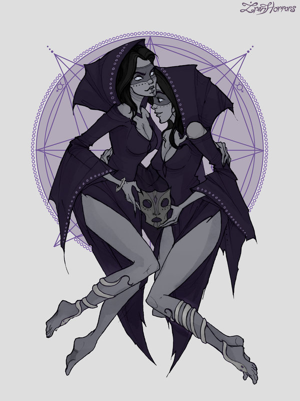Witchy Zodiac, illustration by Ksenia Svincova