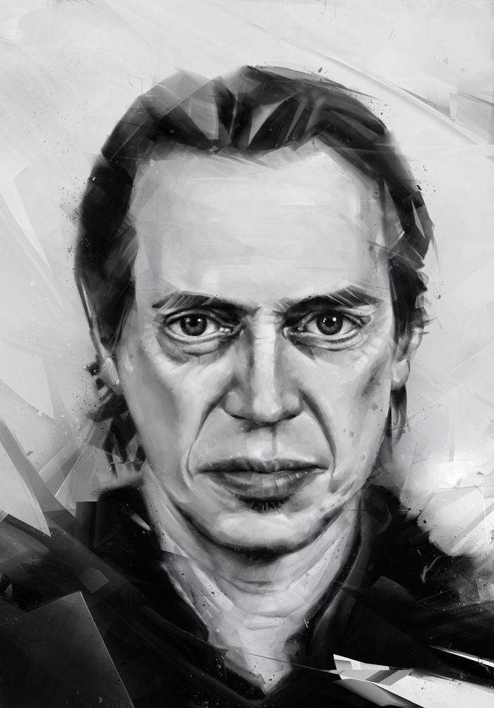 Portraits of actors, digital art by Denis Gonchar - Ego - AlterEgo