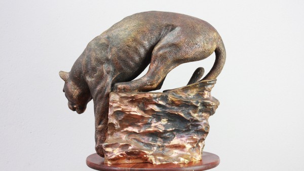 Ambush - bronze, sculpture by Igor Gosling
