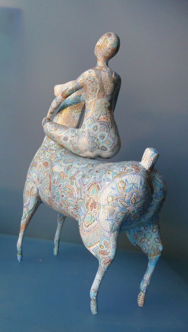 Gorgeous, sculpture by Yulia Luchkina