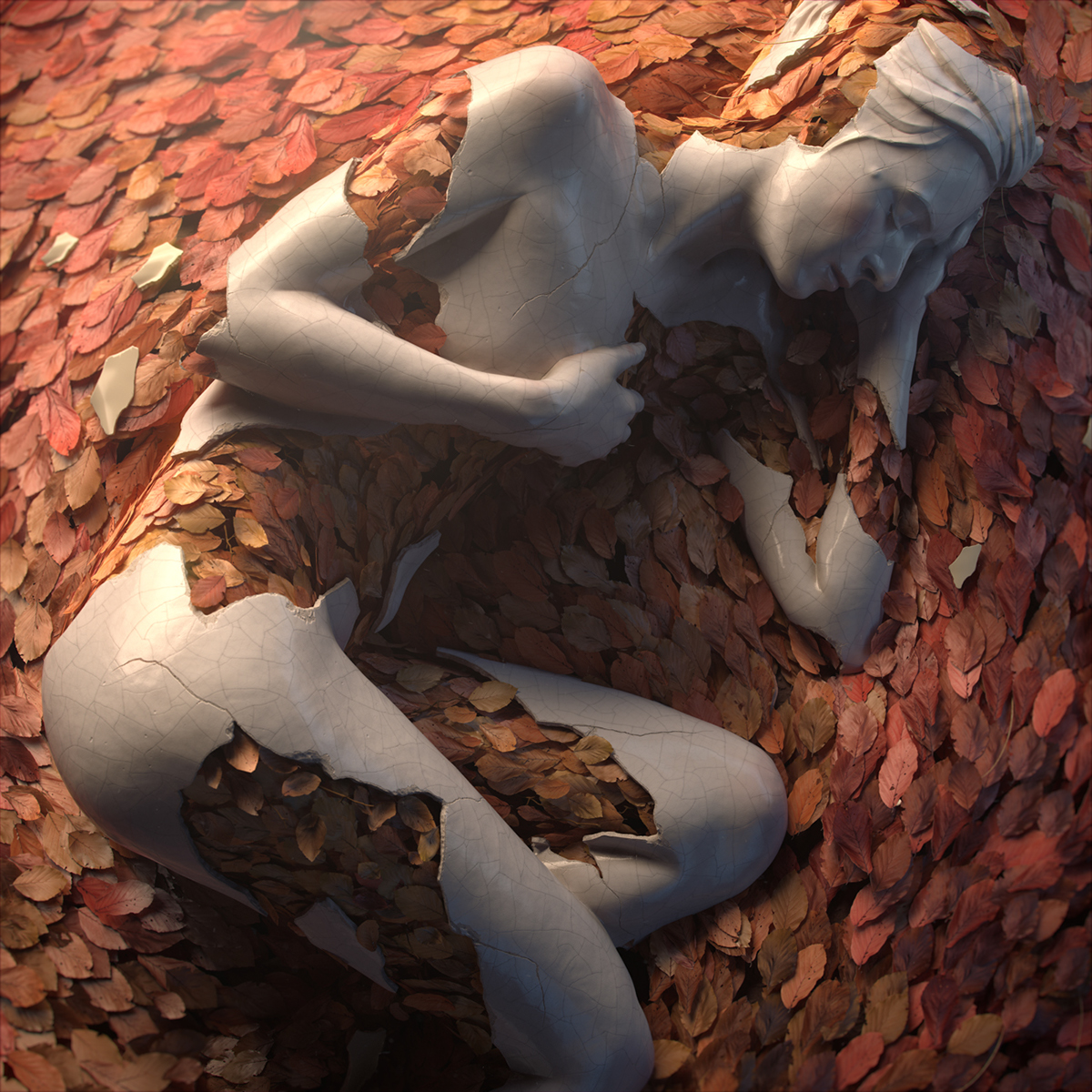 Fall-Asleep, illustration by Jean-Michel Bihorel