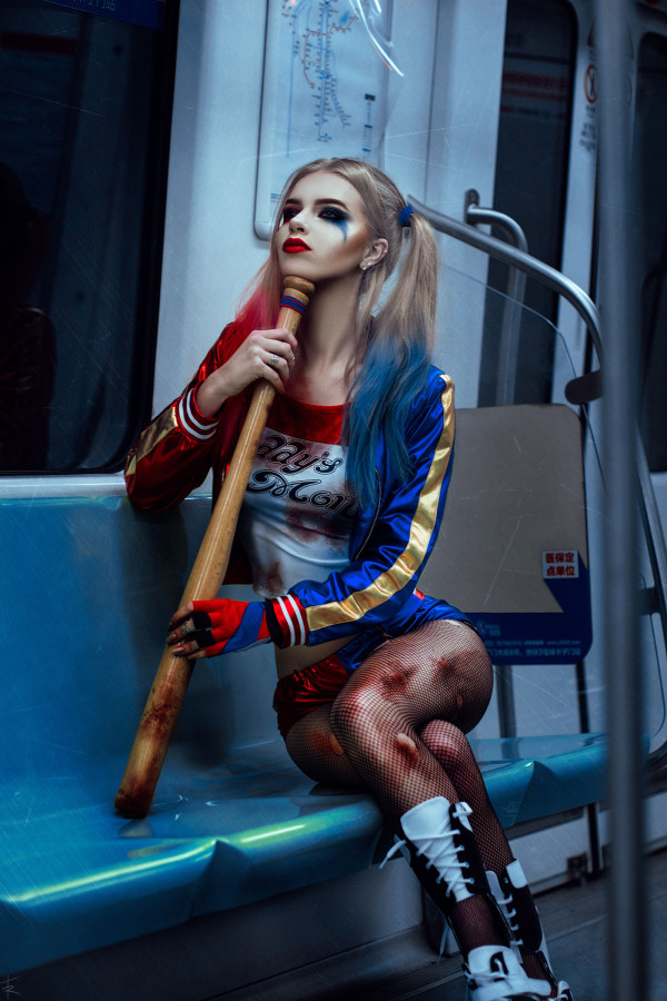 Harley Quinn, photography by Tim Rise