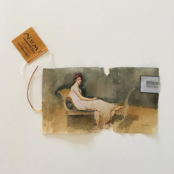 Tea Bag Art by Ruby Silvious