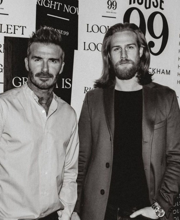 Gwilym Pugh, a shy man convinced by his barber to grow a beard
