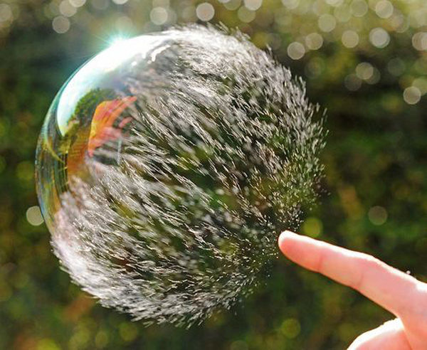 Samantha Cleminson, incredible images of bubbles