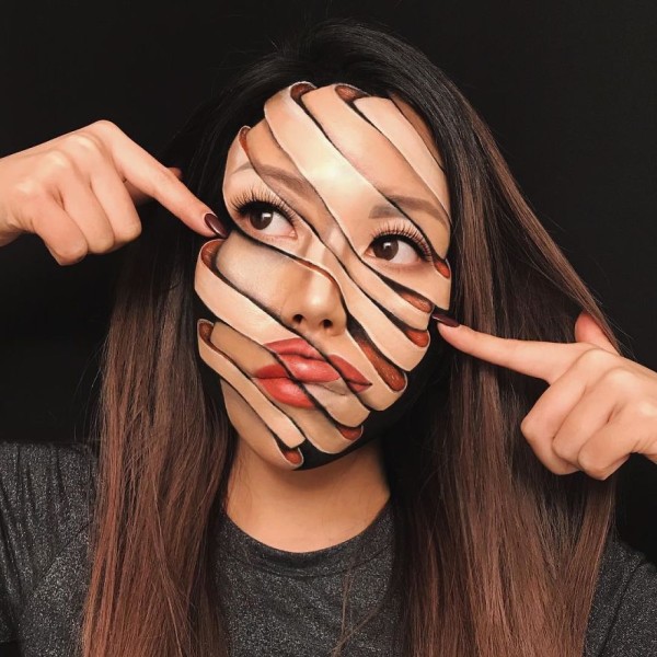Mimi Choi, Optical illusions with makeup