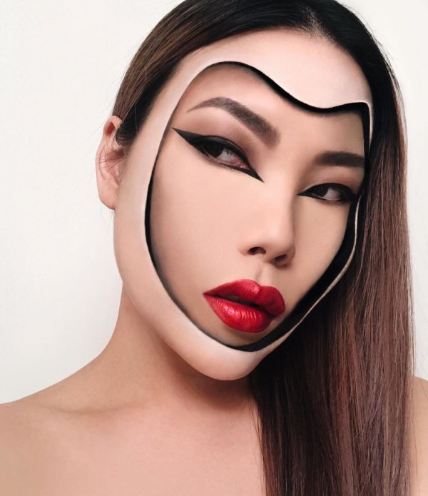 Mimi Choi, Optical illusions with makeup