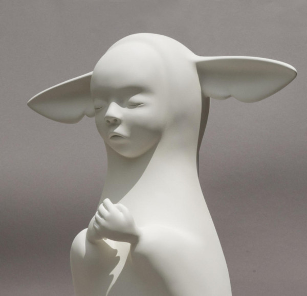 Petit silence, enchanting sculptures by Clémentine Bal