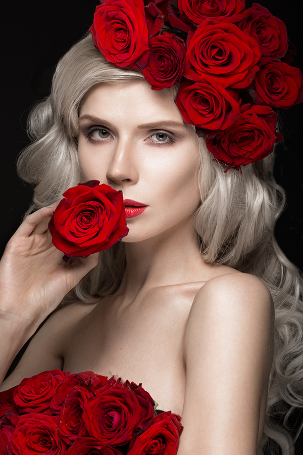 Rose luxury, fashion photography by Nikita & Olga Kobrin
