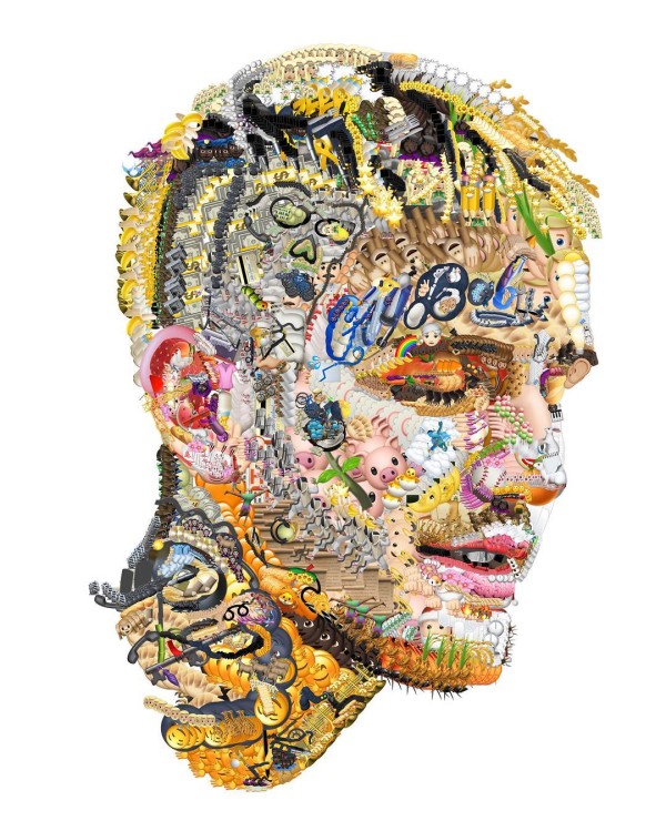 Yung Jake turns 20,000 emojis into amazing lifelike celeb portraits