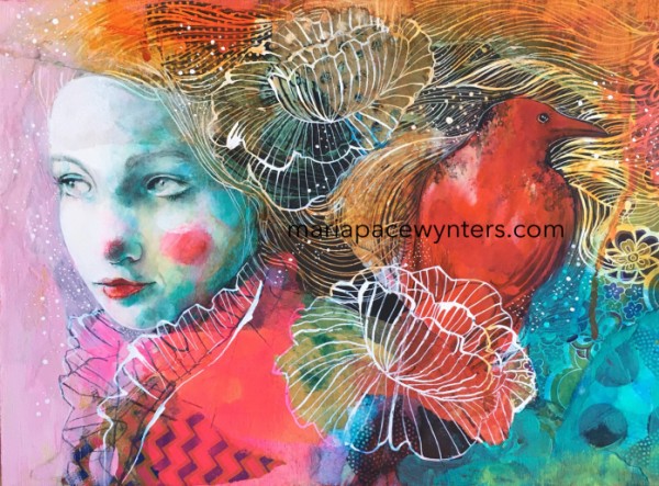 mixed media, paintings, Maria Pace-Wynters