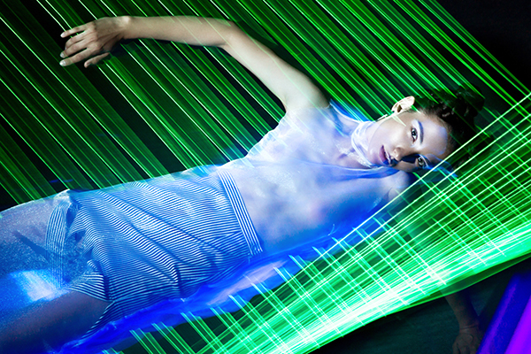Neon Fashion, digital photogaphy by Nikita & Olga Kobrin