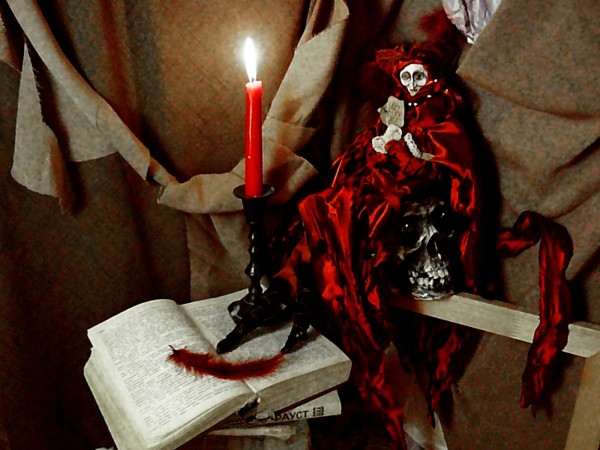 The Phantom of the Opera, puppet by Maria Eldin