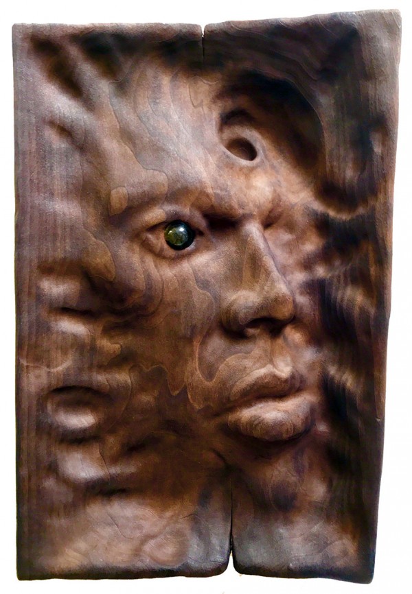 Unique wood sculptures by Chris Isner