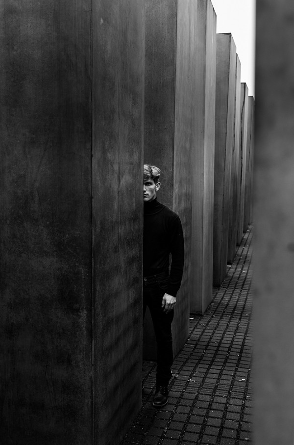 Berlin holocaust memorial, photography by Anton Muhin