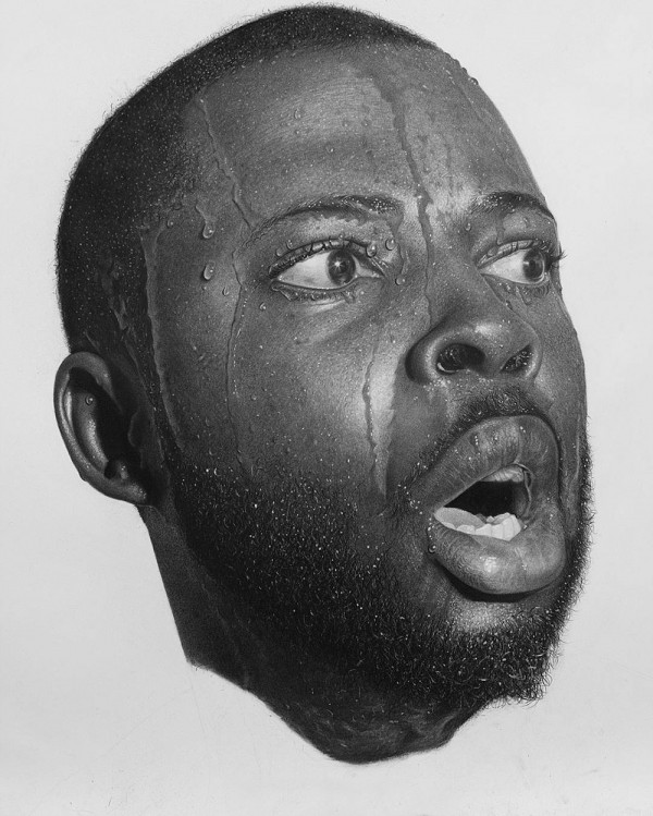 Larger-than-life hyperrealistic portraits by Arinze Stanley
