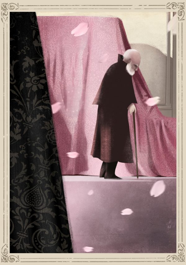 The Cherry Orchard, illustration by Nicoletta Pagano