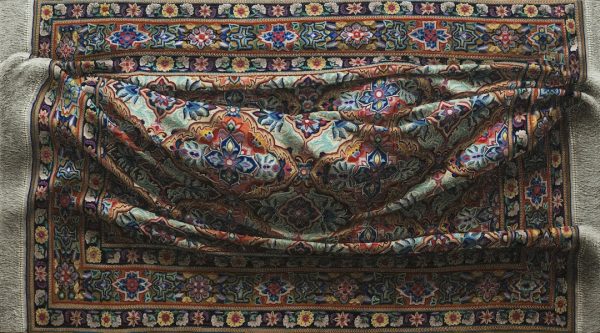 Antonio Santín, Hyperrealistic paintings of patterned rugs