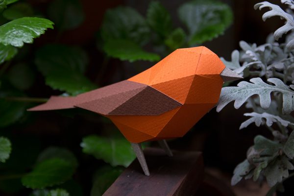 Paper birds, paper art by Estudio Guardabosques