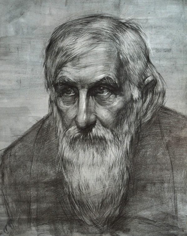 Expressive drawing portraits by Vadim Torbakov