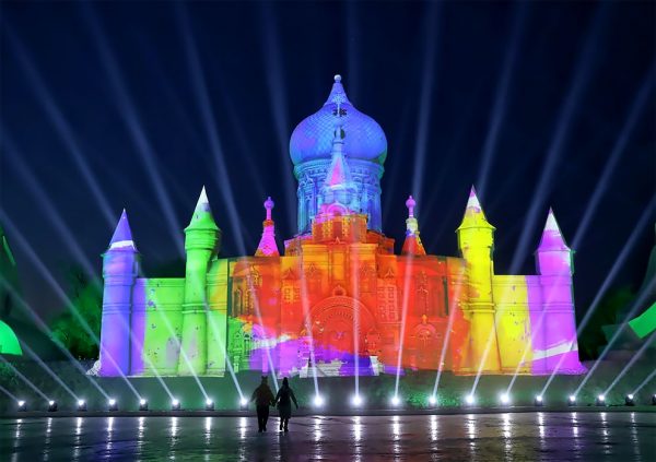 Colossal Snow And Ice Sculptures Of The 2019 Harbin International Snow Sculpture Art Expo