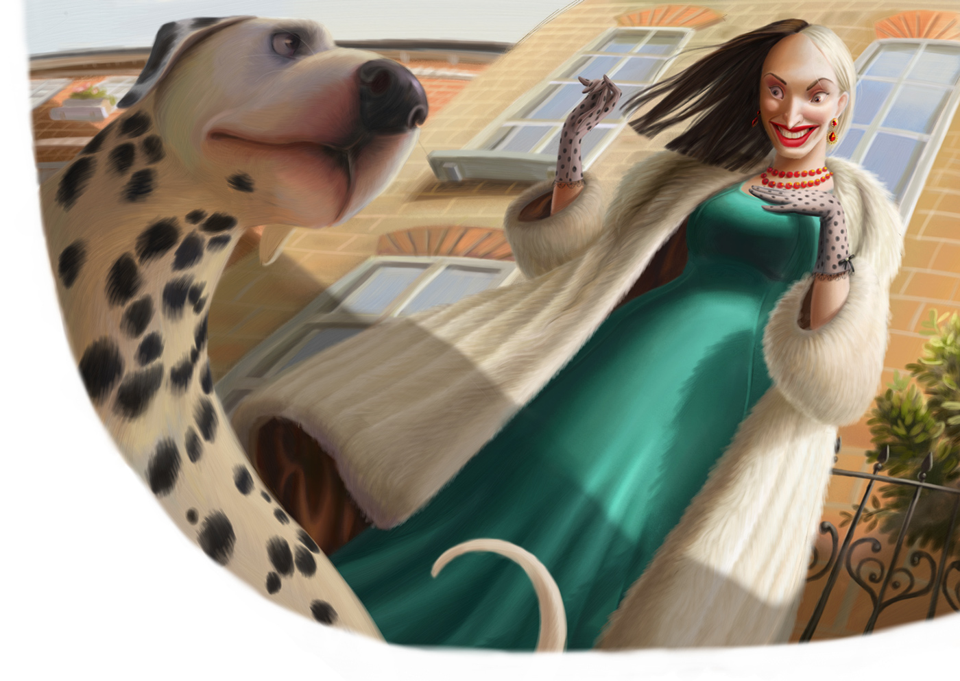 101 Dalmatians, illustration by Varya Kolesnikova2 - Ego - AlterEgo