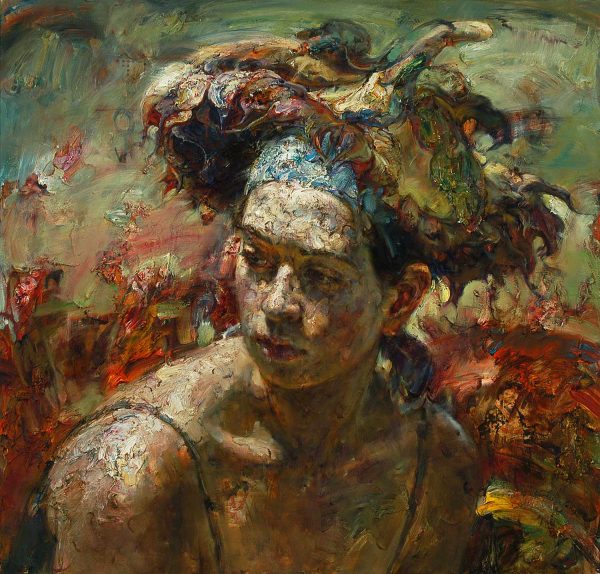 Expressive portrait paintings by Victor Wang