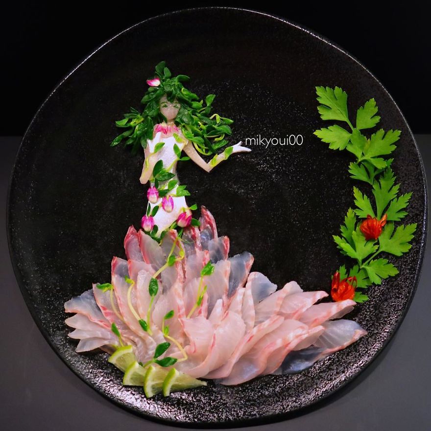 Incredible food art from raw fish and other edible ingredients - Ego ...