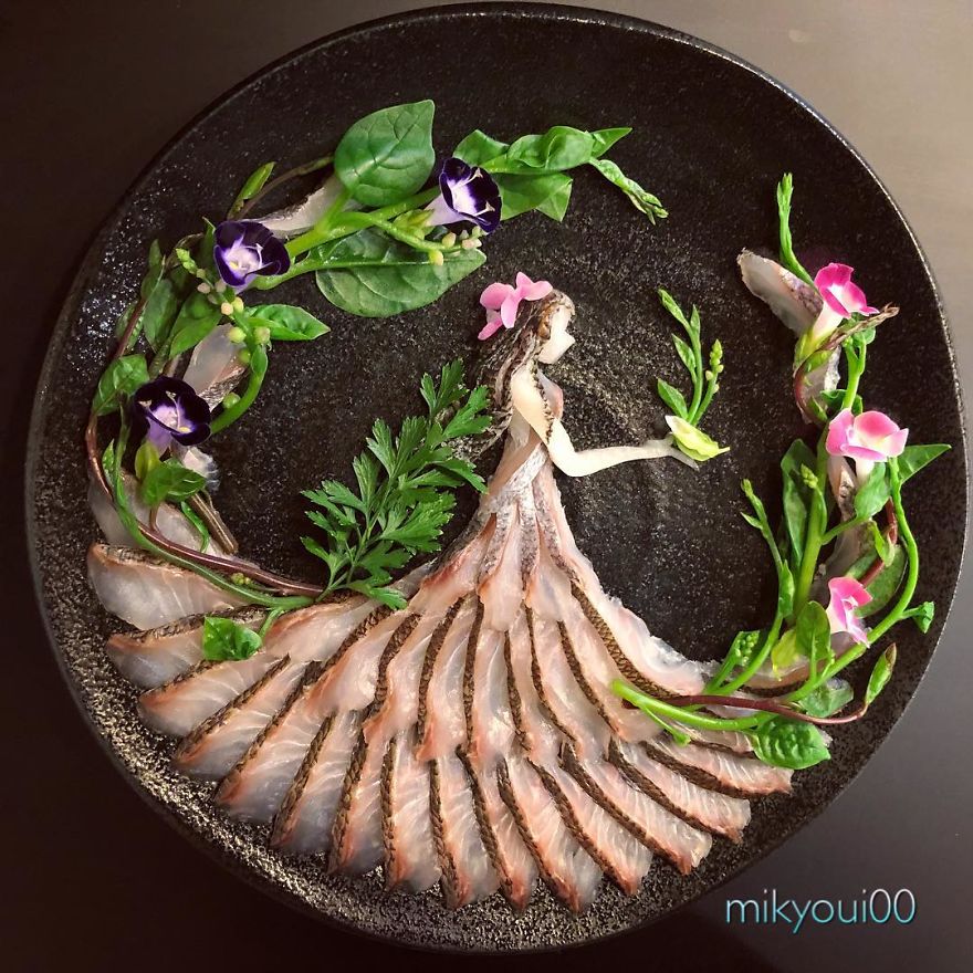 Incredible food art from raw fish and other edible ingredients - Ego ...
