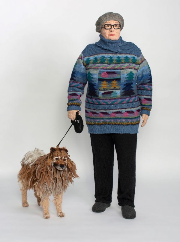 Seeing Double: Life-size crocheted figures by Liisa Hietanen
