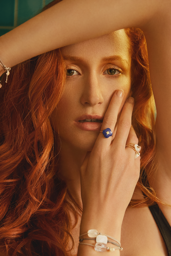 Morganne Bello Paris Jewelry Campaign, retouch by Rita Stade
