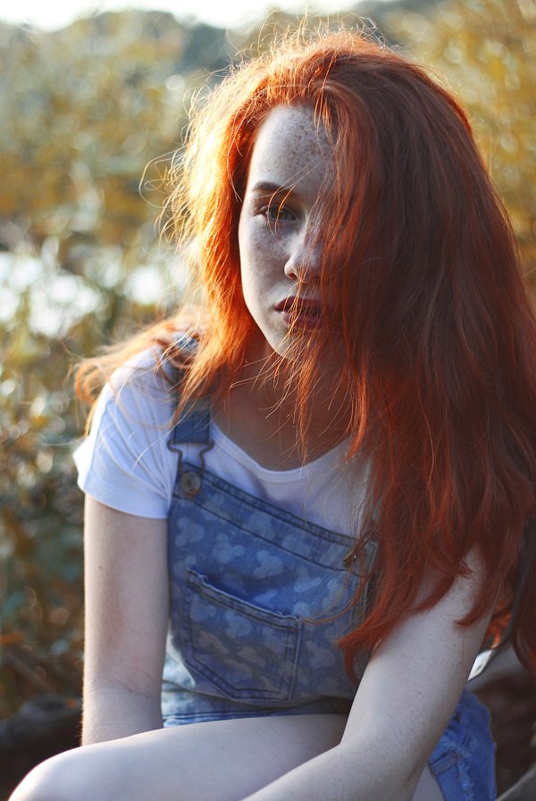 Redhead, photography by Lena Zubkova