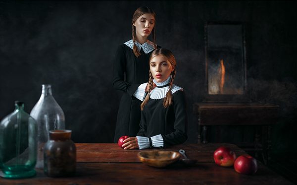 Creation. Sisters, photography by Maks Kuzin