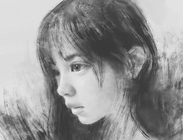 Digital painting by Toko Suzuki