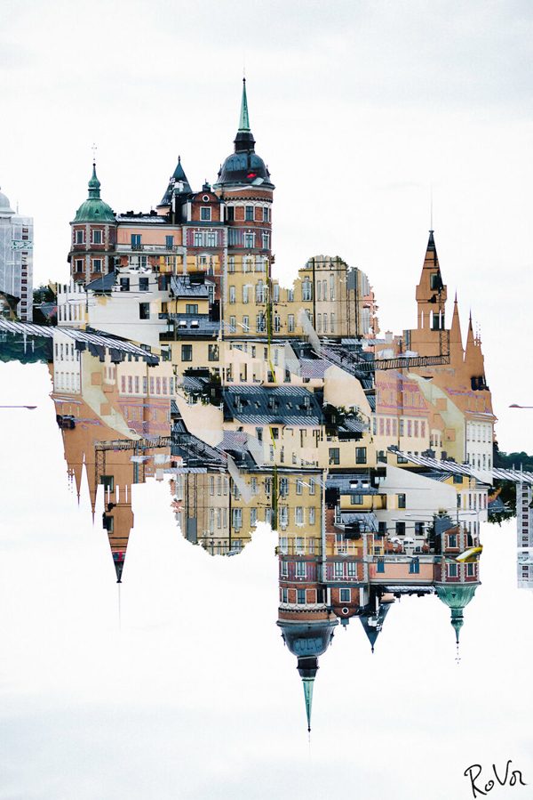 Surreal and dreamy double-exposure photographs by Robin Vandenabeele
